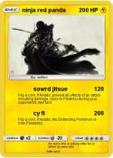 ninja red panda