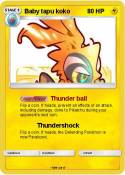 Baby tapu koko Baby tapu koko