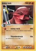 sussy rock