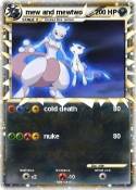 mew and mewtwo