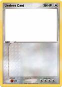 Useless Card