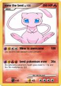 mew the best
