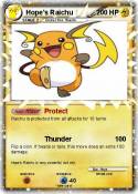 Hope's Raichu