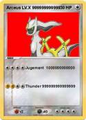 Arceus LV.X