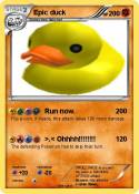 Epic duck