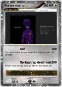 Purple man