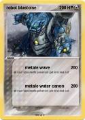 robot blastoise