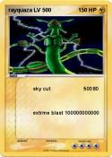 rayquaza LV 500