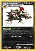Skeleton Bowser