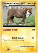 hoarse prince