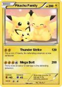 Pikachu Family
