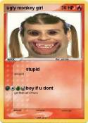 ugly monkey