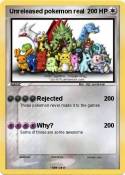 Unreleased pokemon real Unreleased