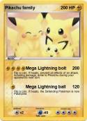 Pikachu family