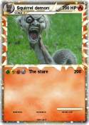 Squirrel demon