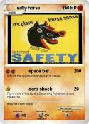 safty horse