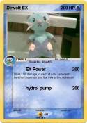 Dewott EX Dewott EX