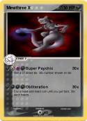 Mewthree X