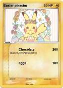 Easter pikachu