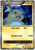dark raichu