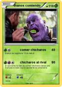 thanos comiendo