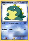 baby ice dragon baby ice dragon