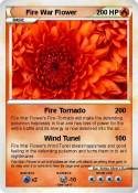 Fire War Flower