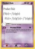 Product Rule
