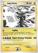 Gold Pichu