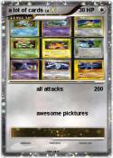 a lot of cards