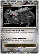 dark aggron dark aggron