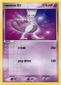mewtew EX mewtew EX