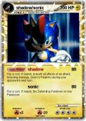 shadow/sonic