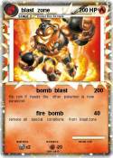 blast zone