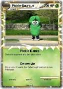 Pickle-Sauraus