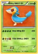 Shiny SNIVY EX
