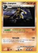 Halo champion