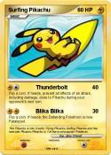 Surfing Pikachu