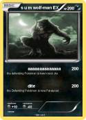 s u m wolf-man