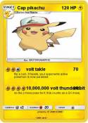 Cap pikachu