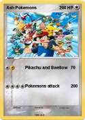 Ash Pokemons