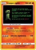 creeper rights