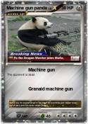 Machine gun panda Machine gun