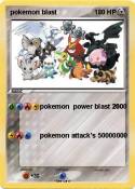 pokemon blast