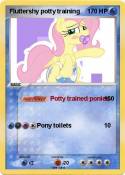 Fluttershy potty training Fluttershy