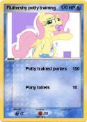 Fluttershy potty training Fluttershy