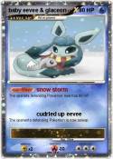 baby eevee & glaceon baby eevee &