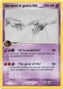 the hand of god