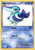aqua snivy