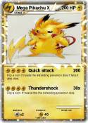 Mega Pikachu X